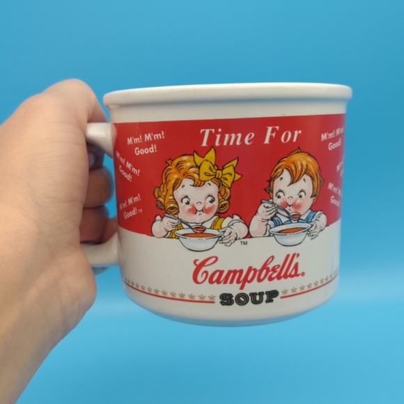 campbell soup mugs 1998
